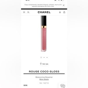 ROUGE COCO GLOSS
Moisturizing Glossimer
Ref. 156718